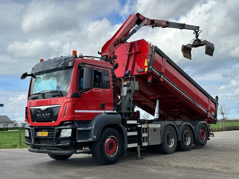 MAN TGS 35.400 8X4 TRIPLE!! EURO6!! Z-KRAAN/KIPPER!!TOP!! - Tippbil, Kranbil: bilde 3 MAN TGS 35.400 8X4 TRIPLE!! EURO6!! Z-KRAAN/KIPPER!!TOP!! - Tippbil, Kranbil: bilde 3