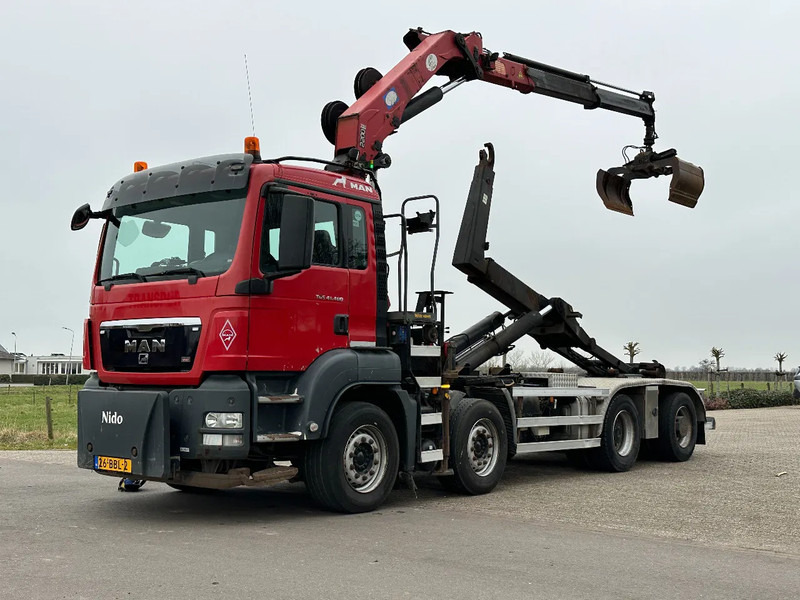 MAN TGS 41.400 8X4 WIDESPREAD!!HMF 22TM KRAAN/HAAK!!TOP!! - Krokbil, Kranbil: bilde 5 MAN TGS 41.400 8X4 WIDESPREAD!!HMF 22TM KRAAN/HAAK!!TOP!! - Krokbil, Kranbil: bilde 5