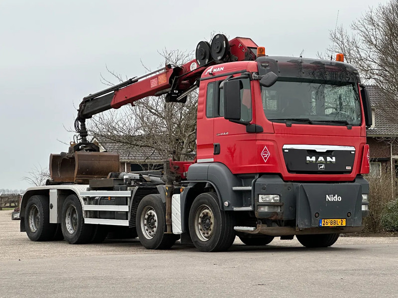MAN TGS 41.400 8X4 WIDESPREAD!!HMF 22TM KRAAN/HAAK!!TOP!! - Krokbil, Kranbil: bilde 2 MAN TGS 41.400 8X4 WIDESPREAD!!HMF 22TM KRAAN/HAAK!!TOP!! - Krokbil, Kranbil: bilde 2
