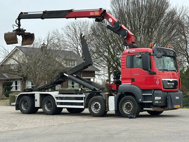 MAN TGS 41.400 8X4 WIDESPREAD!!HMF 22TM KRAAN/HAAK!!TOP!! - Krokbil, Kranbil: bilde 3 MAN TGS 41.400 8X4 WIDESPREAD!!HMF 22TM KRAAN/HAAK!!TOP!! - Krokbil, Kranbil: bilde 3