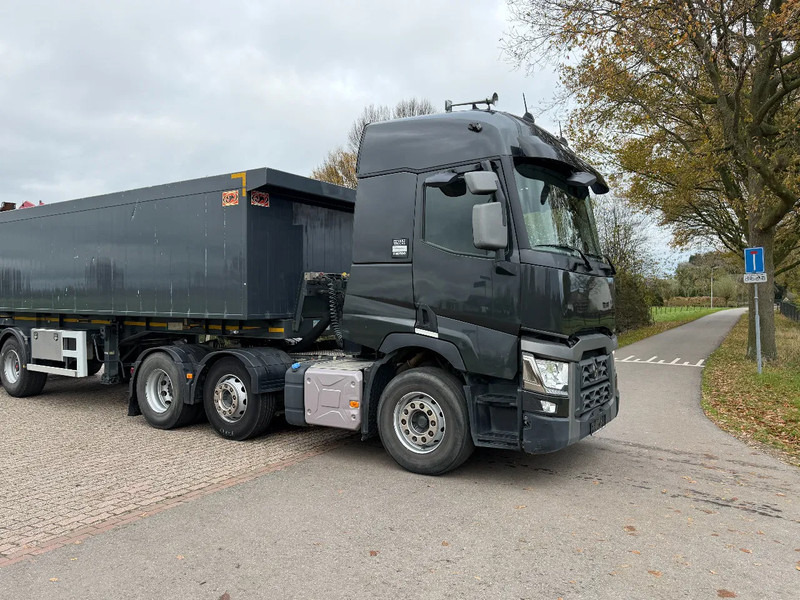 Renault T480 6x2 trekker 262dkm!! TRAILER WITH CRANE FOR SCREED! - Trekkvogn: bilde 4 Renault T480 6x2 trekker 262dkm!! TRAILER WITH CRANE FOR SCREED! - Trekkvogn: bilde 4