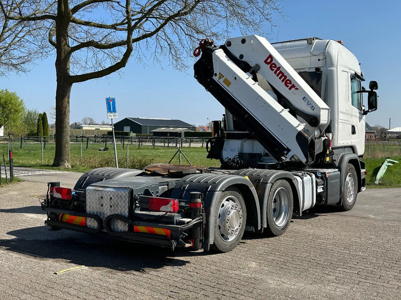Trekkvogn Scania R450 6x2 !!TRACTOR!!!CRANE/GRUE/HMF 50TM!!TOP!EURO6!!: bilde 13