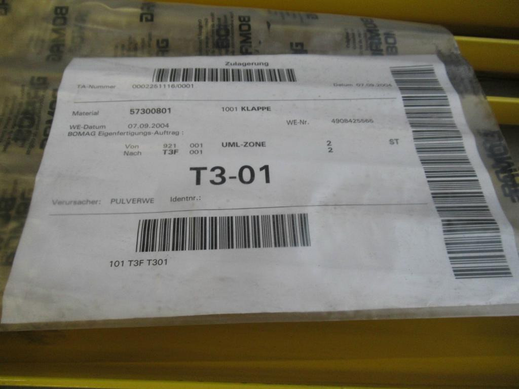 Bomag 57300801 - - Dør og deler for Bygg og anlegg: bilde 3 Bomag 57300801 - - Dør og deler for Bygg og anlegg: bilde 3