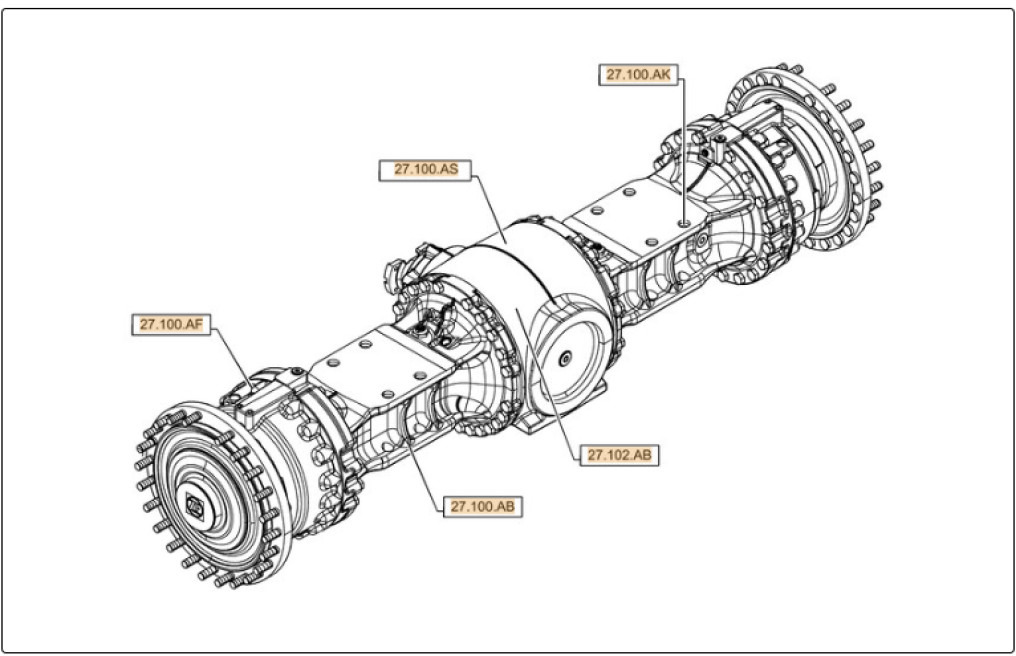 Case 84259022 - 4474055022 - Bakaksel for Bygg og anlegg: bilde 1 Case 84259022 - 4474055022 - Bakaksel for Bygg og anlegg: bilde 1