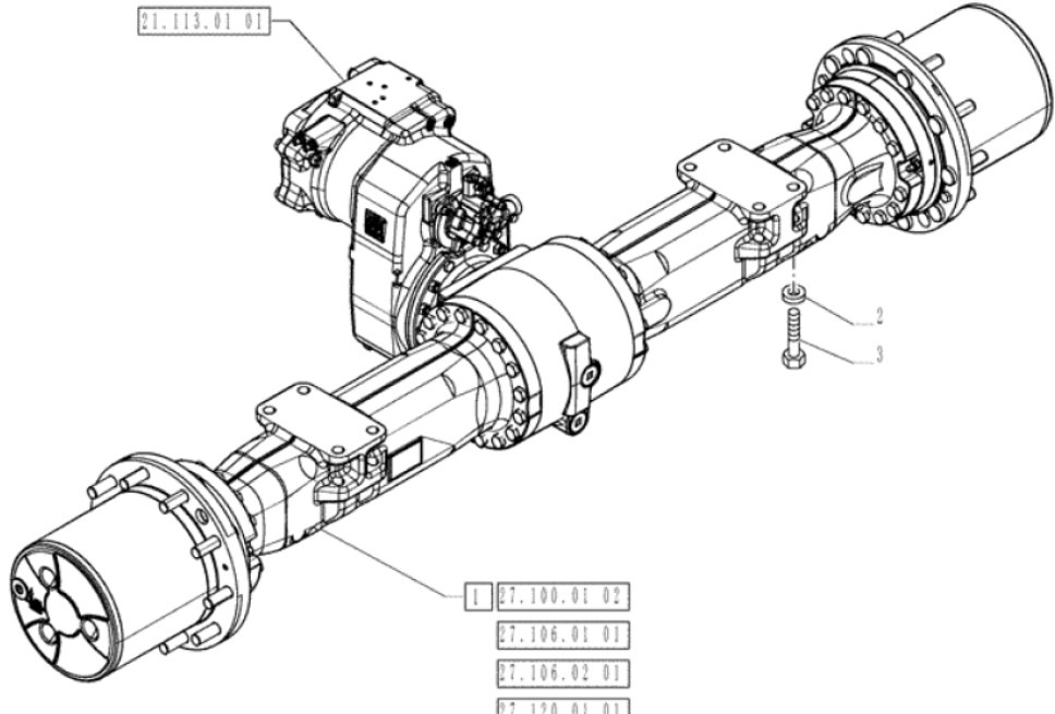 Case 84273268 - Bakaksel for Bygg og anlegg: bilde 1 Case 84273268 - Bakaksel for Bygg og anlegg: bilde 1
