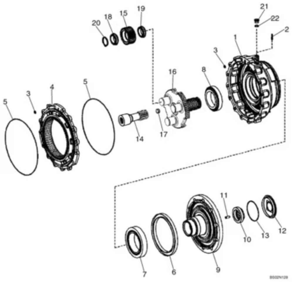 Case 8605583 - Aksel og deler for Bygg og anlegg: bilde 1 Case 8605583 - Aksel og deler for Bygg og anlegg: bilde 1