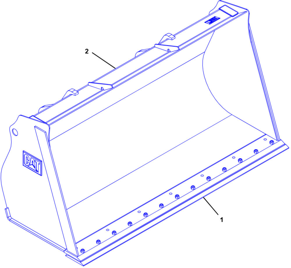 Caterpillar 2849281 - 2611330 - Lasterskuffe: bilde 1 Caterpillar 2849281 - 2611330 - Lasterskuffe: bilde 1