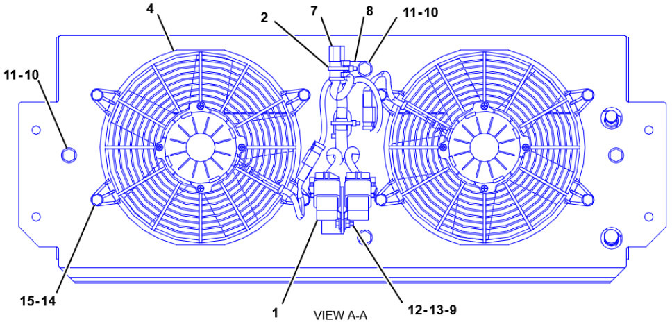 Caterpillar 2870554 - A/C del for Bygg og anlegg: bilde 1 Caterpillar 2870554 - A/C del for Bygg og anlegg: bilde 1
