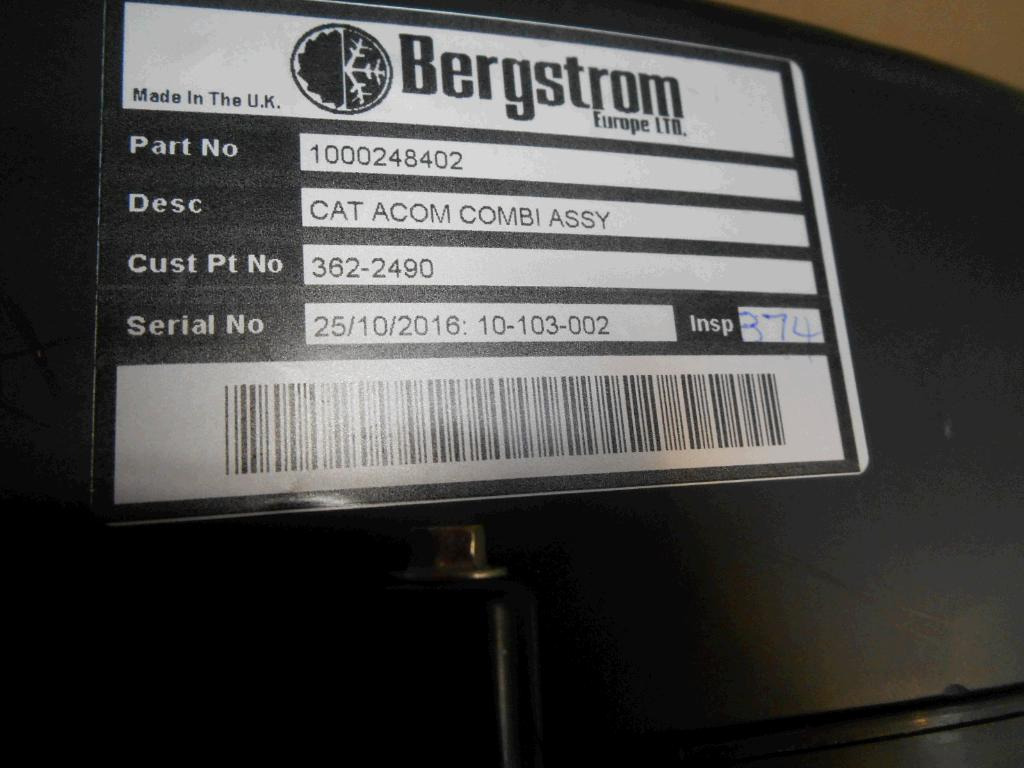 Caterpillar 3622490 - 4698419 - A/C del for Bygg og anlegg: bilde 4 Caterpillar 3622490 - 4698419 - A/C del for Bygg og anlegg: bilde 4