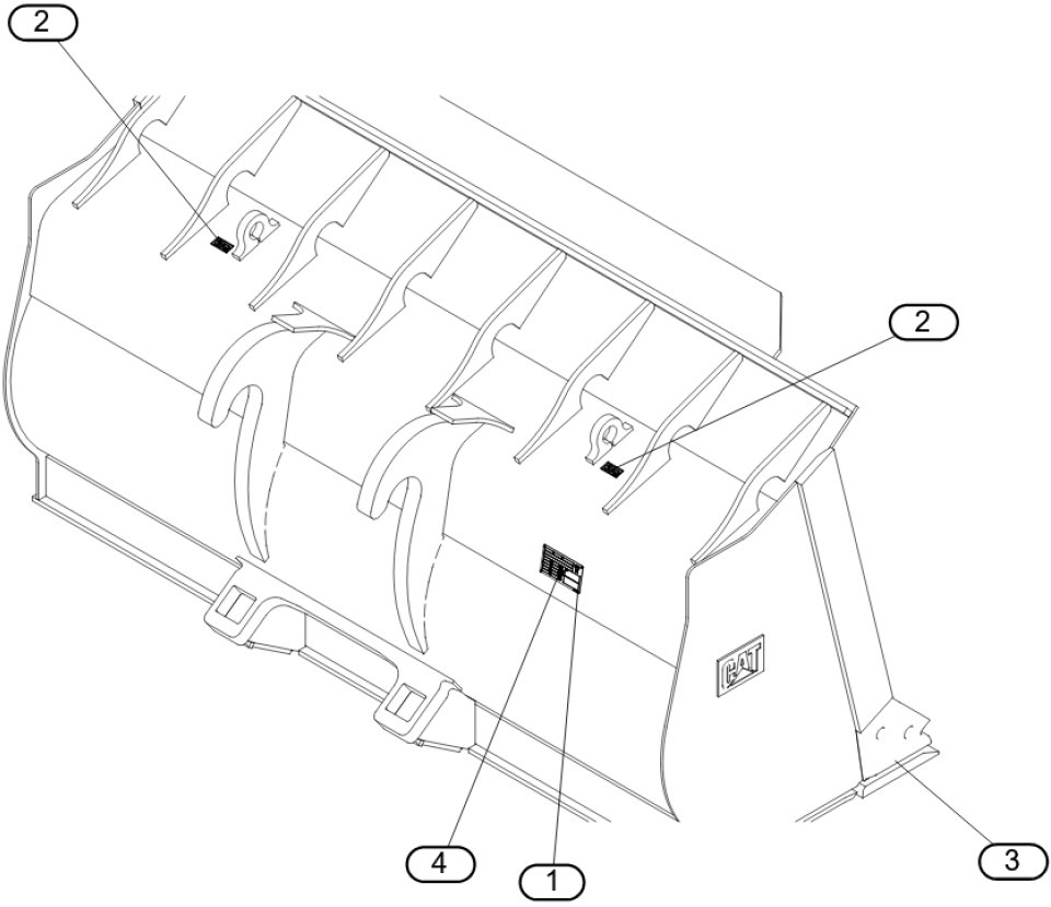Caterpillar 5996932 - 6051806 - Lasterskuffe: bilde 1 Caterpillar 5996932 - 6051806 - Lasterskuffe: bilde 1