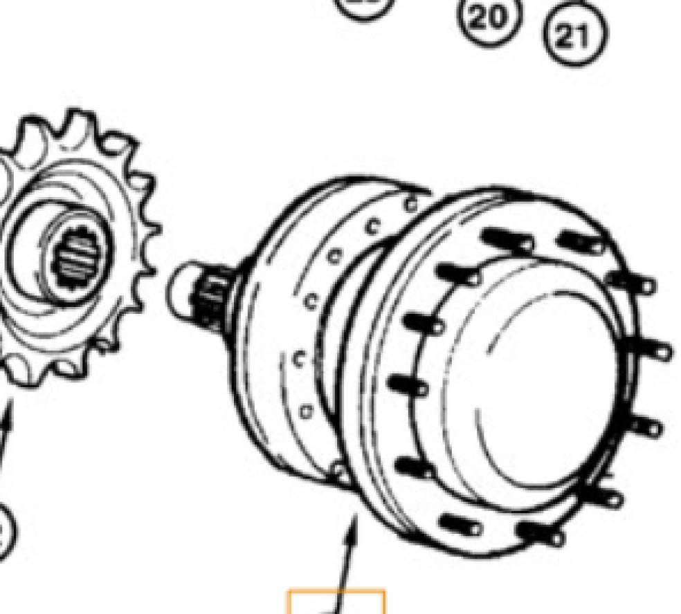 New Holland 75251577 - 75251694 - Sluttdrev for Landbruksteknikk: bilde 1 New Holland 75251577 - 75251694 - Sluttdrev for Landbruksteknikk: bilde 1
