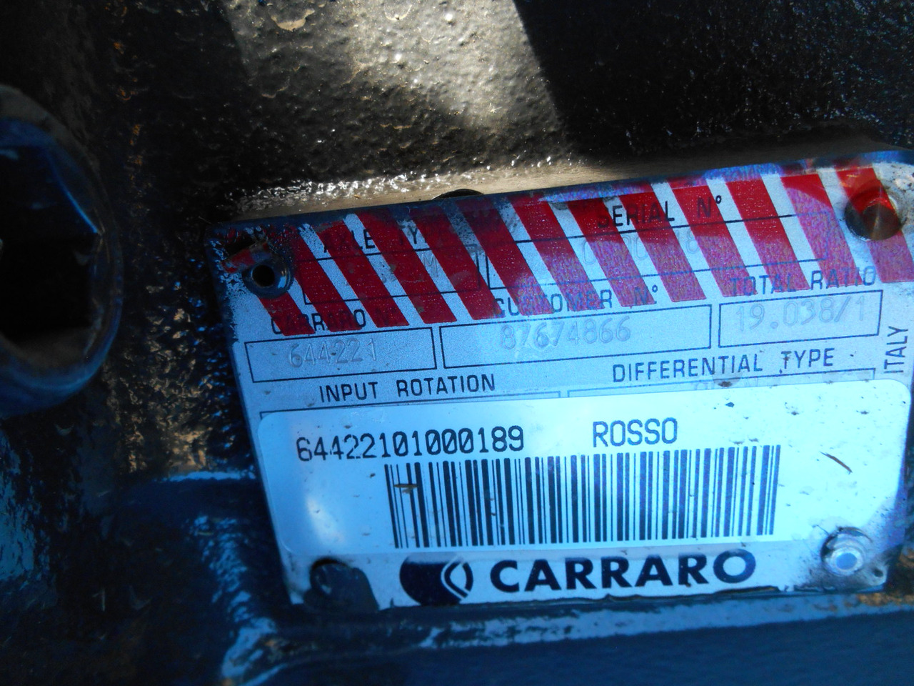 Ny Bakaksel for Bygg og anlegg New Holland 87674866: bilde 6 Ny Bakaksel for Bygg og anlegg New Holland 87674866: bilde 6