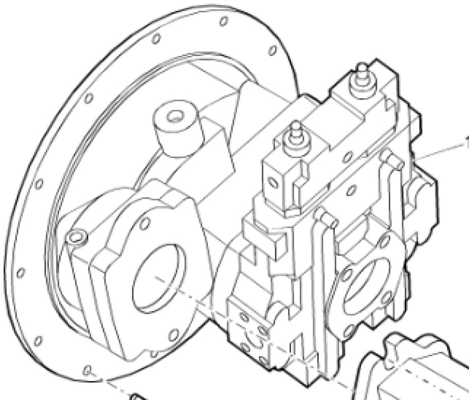 New Holland 8912742 - Hydraulisk pumpe for Bygg og anlegg: bilde 2 New Holland 8912742 - Hydraulisk pumpe for Bygg og anlegg: bilde 2