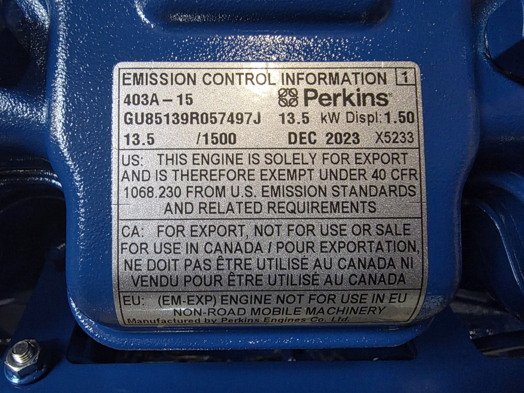 Perkins 403A-15 - Motor for Bygg og anlegg: bilde 2 Perkins 403A-15 - Motor for Bygg og anlegg: bilde 2