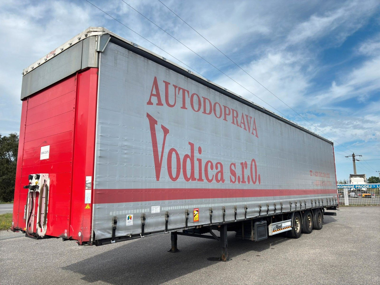 Fliegl SDS 380 01 - Gardintrailer: bilde 1 Fliegl SDS 380 01 - Gardintrailer: bilde 1