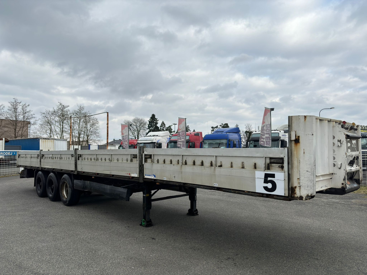 KRONE SD P - Åpen semitrailer: bilde 3 KRONE SD P - Åpen semitrailer: bilde 3