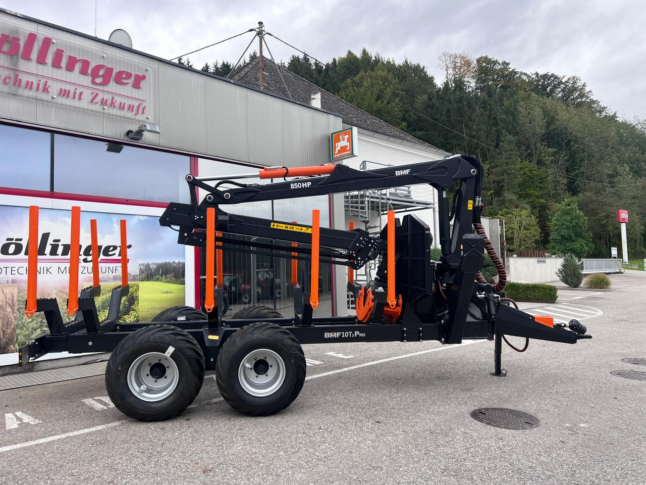 BMF BMF 10T2 mit BMF 850 HP Kran - Skogsvogn: bilde 2 BMF BMF 10T2 mit BMF 850 HP Kran - Skogsvogn: bilde 2