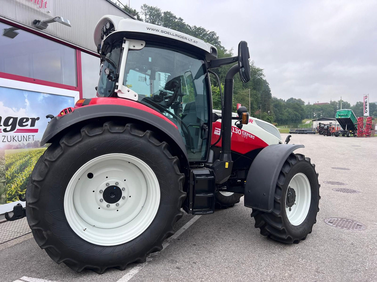 Steyr 4130 Expert CVT - Traktor: bilde 5 Steyr 4130 Expert CVT - Traktor: bilde 5