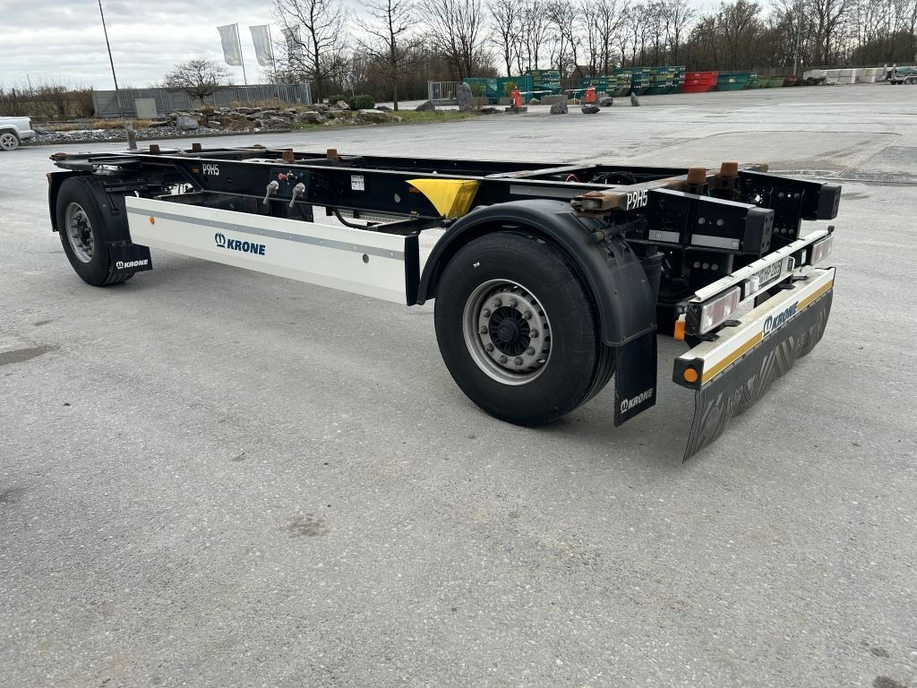Krone 2 Achswechselfahrgestell, Typ: MAXI AZW 18 eL3B7 - Container-transport/ Vekselflak tilhenger: bilde 1 Krone 2 Achswechselfahrgestell, Typ: MAXI AZW 18 eL3B7 - Container-transport/ Vekselflak tilhenger: bilde 1