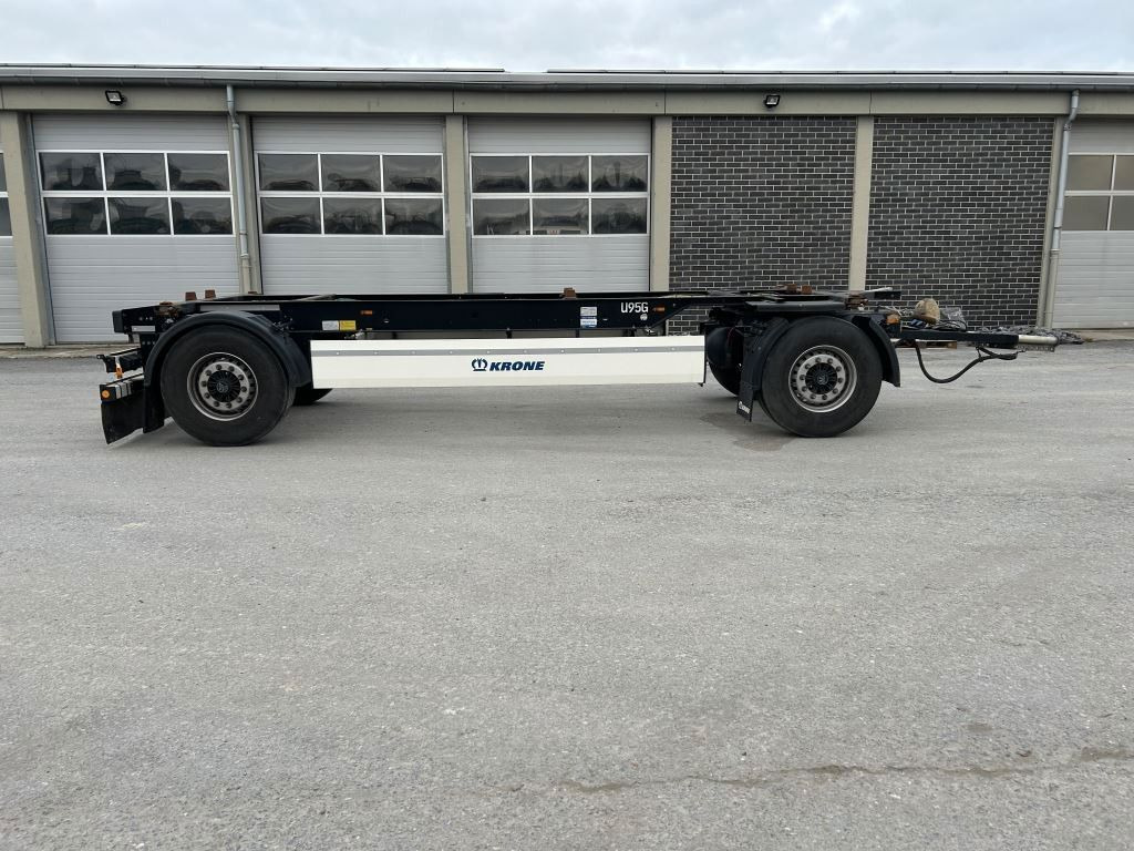 Krone 2 Achswechselfahrgestell, Typ: MAXI AZW 18 eL3B7 - Container-transport/ Vekselflak tilhenger: bilde 1 Krone 2 Achswechselfahrgestell, Typ: MAXI AZW 18 eL3B7 - Container-transport/ Vekselflak tilhenger: bilde 1