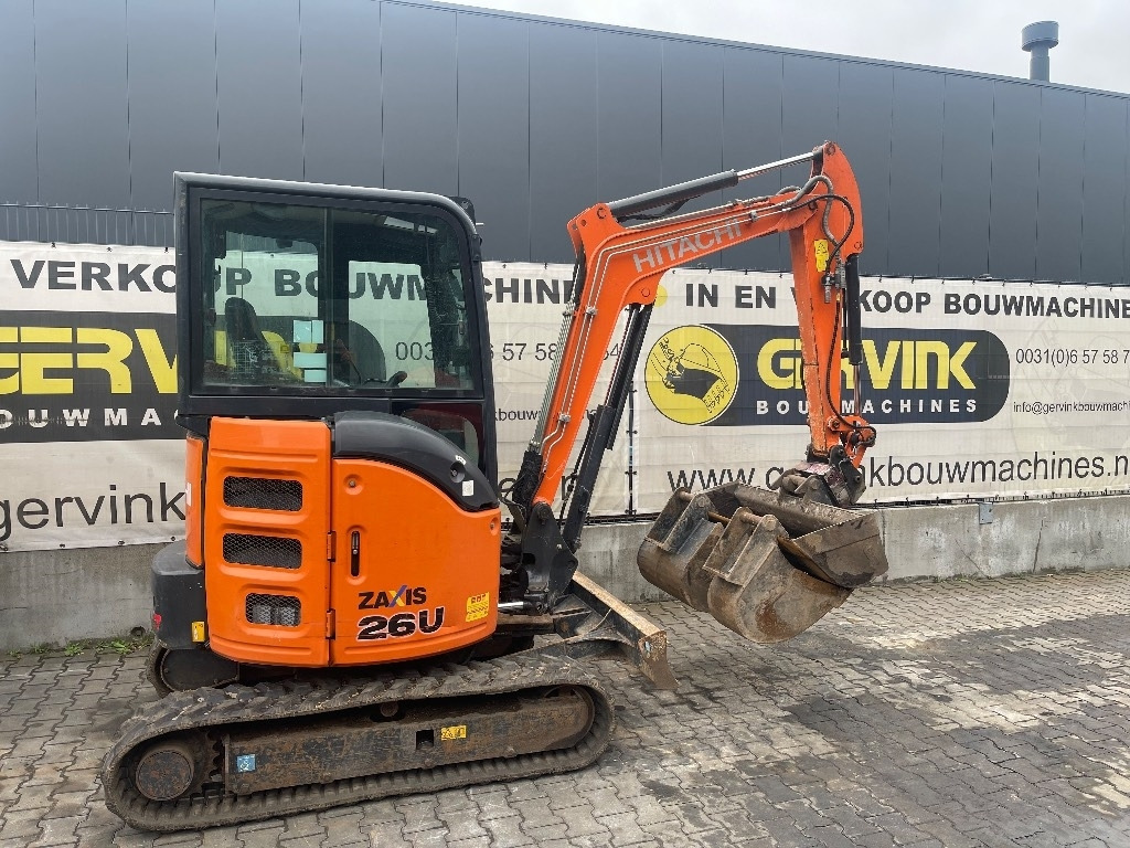 Hitachi ZX 26 U-5 A CLR - Minigraver: bilde 1 Hitachi ZX 26 U-5 A CLR - Minigraver: bilde 1