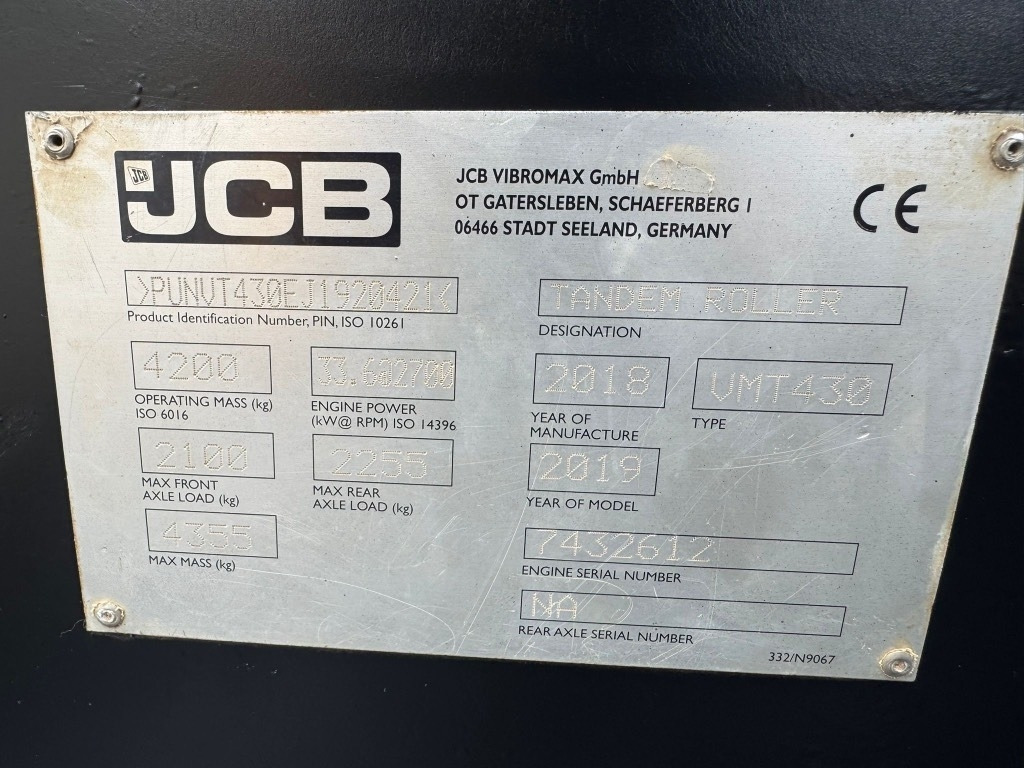 Vegvals JCB VMT 430-130: bilde 14 Vegvals JCB VMT 430-130: bilde 14