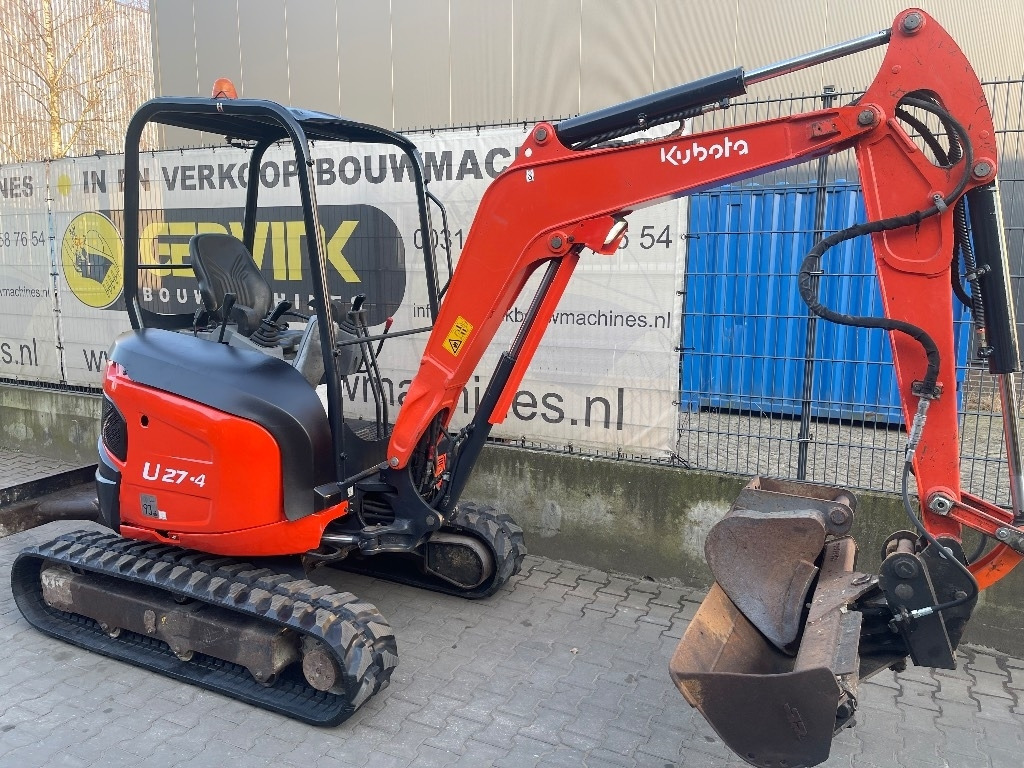 Kubota U 27-4 - Minigraver: bilde 1 Kubota U 27-4 - Minigraver: bilde 1