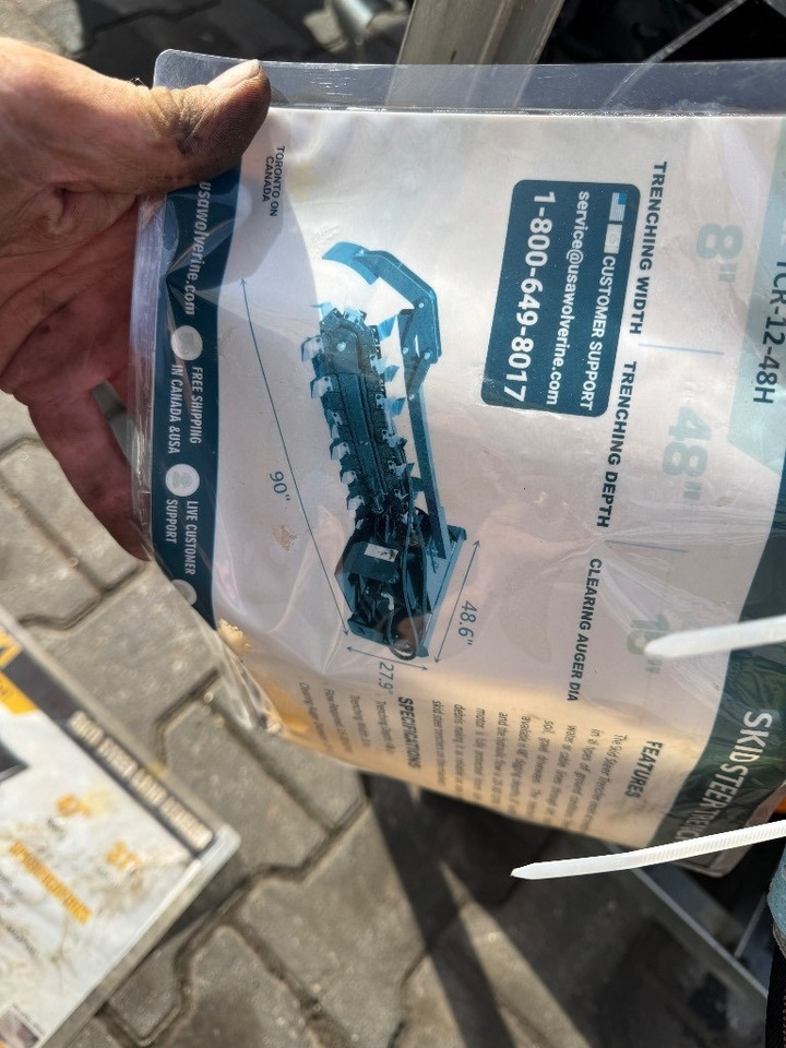 Wolverine TRC 12 -48 H - Grøftegraver: bilde 5 Wolverine TRC 12 -48 H - Grøftegraver: bilde 5