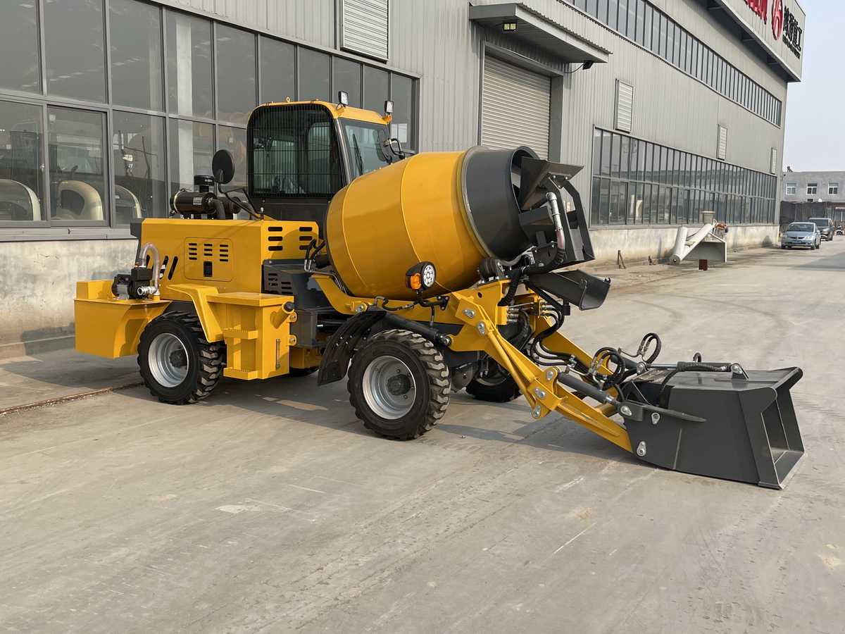 QINGDAO PROMISING 1.2CBM Mini Concrete Mixer Truck - Betongbil: bilde 4 QINGDAO PROMISING 1.2CBM Mini Concrete Mixer Truck - Betongbil: bilde 4