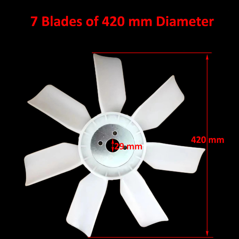 Qingdao Promising Engine Cooling Fan Blade for China Loader - Vifte for Hjullaster: bilde 3 Qingdao Promising Engine Cooling Fan Blade for China Loader - Vifte for Hjullaster: bilde 3