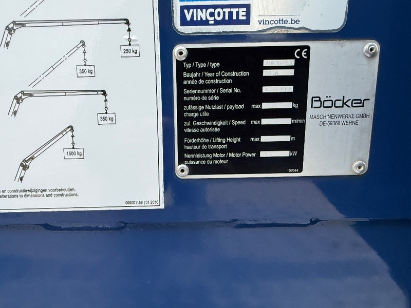 Böcker AHK 30/1500 - Allterrengkran: bilde 3 Böcker AHK 30/1500 - Allterrengkran: bilde 3