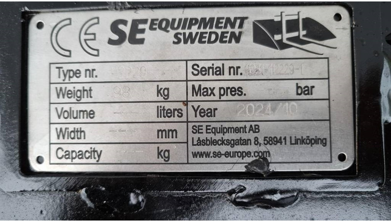 SE Equipment Asfaltsskär S60 - Hydraulisk saks for Bygg og anlegg: bilde 4 SE Equipment Asfaltsskär S60 - Hydraulisk saks for Bygg og anlegg: bilde 4