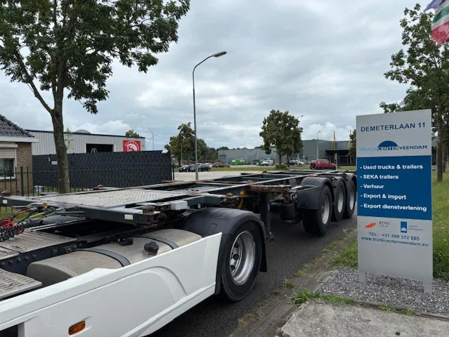 Pacton Containerchassis 20/30ft 2 lift axles ADR - Container-transport/ Vekselflak semitrailer: bilde 1 Pacton Containerchassis 20/30ft 2 lift axles ADR - Container-transport/ Vekselflak semitrailer: bilde 1
