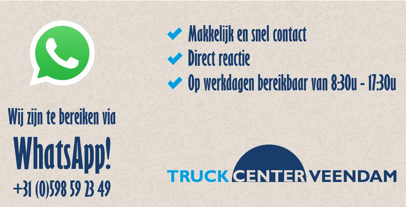 Skapsemi Vogelzang Closed box insulated lift axle MOT 06-2026 TOP Condition: bilde 7