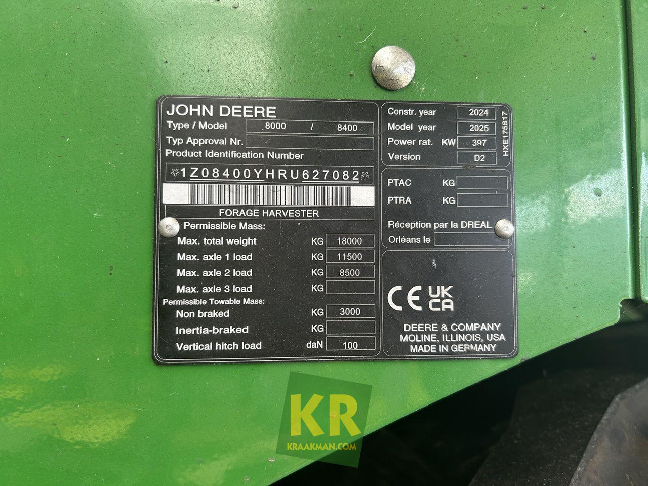 8400 John Deere - Forhøster: bilde 3 8400 John Deere - Forhøster: bilde 3
