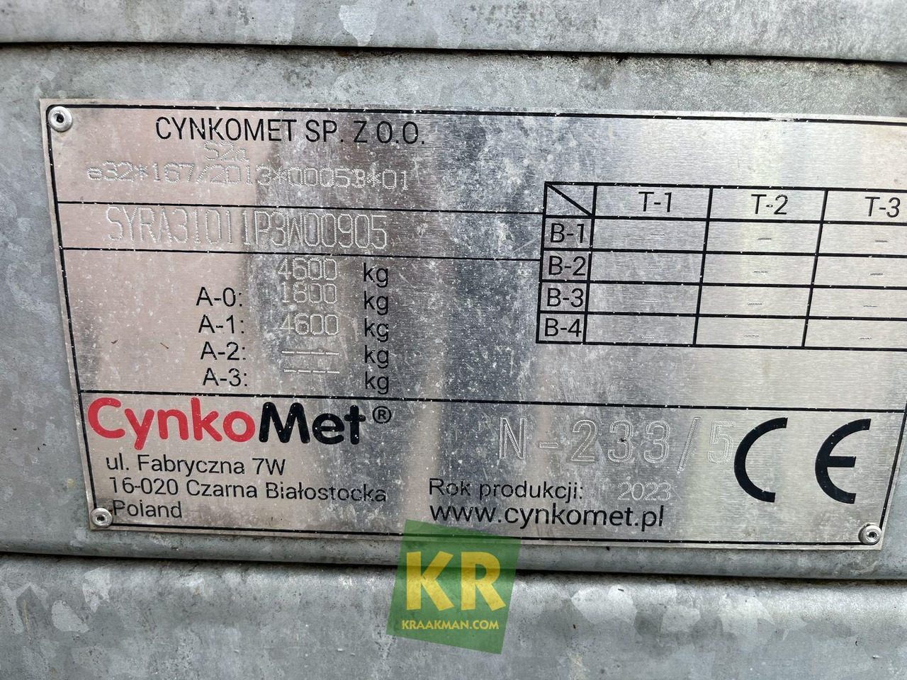 5T mest strooier Agromet - Annet utstyr: bilde 1 5T mest strooier Agromet - Annet utstyr: bilde 1