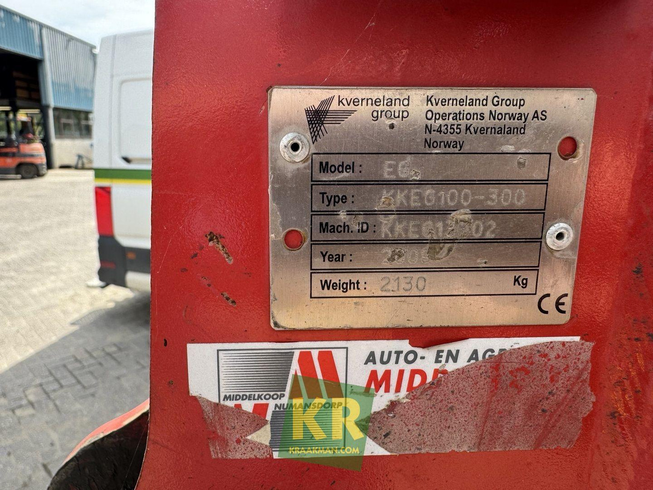 EG 100-300 Kverneland - Plog: bilde 2 EG 100-300 Kverneland - Plog: bilde 2