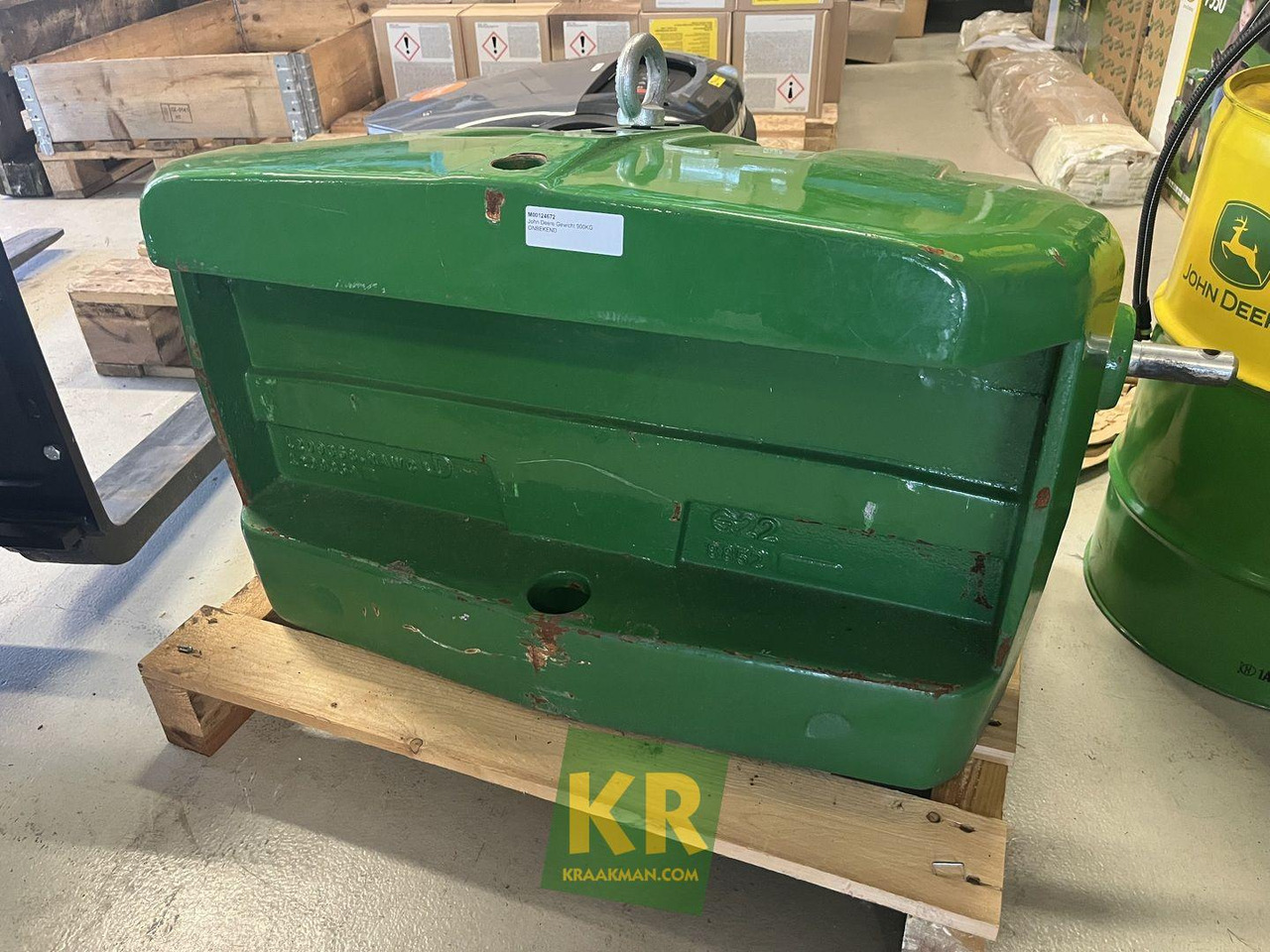 Gewichten JD John Deere - Motvekt: bilde 2 Gewichten JD John Deere - Motvekt: bilde 2