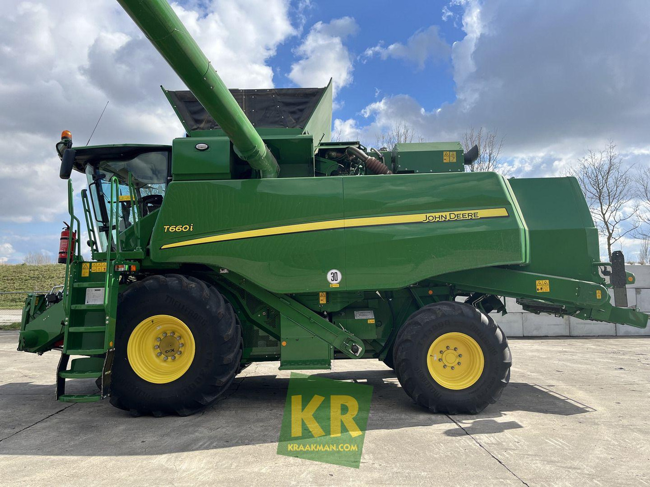 John Deere T660 - Skurtresker: bilde 3 John Deere T660 - Skurtresker: bilde 3