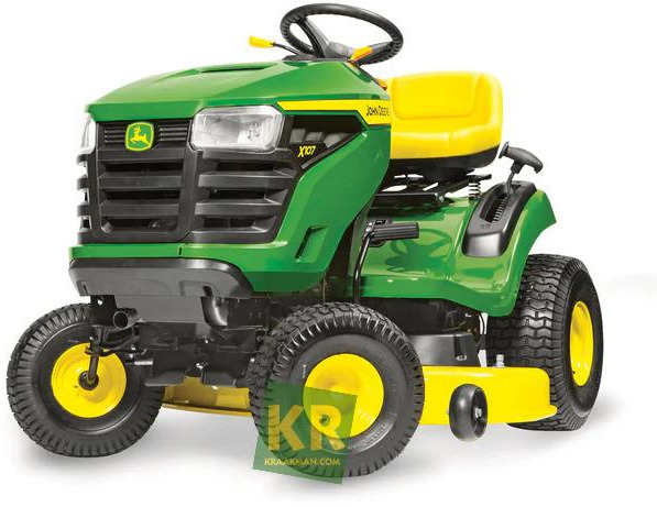 John Deere X107 - Gressklipper: bilde 1 John Deere X107 - Gressklipper: bilde 1