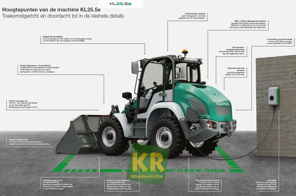 Kramer KL25.5e - Teleskophjullaster: bilde 5 Kramer KL25.5e - Teleskophjullaster: bilde 5