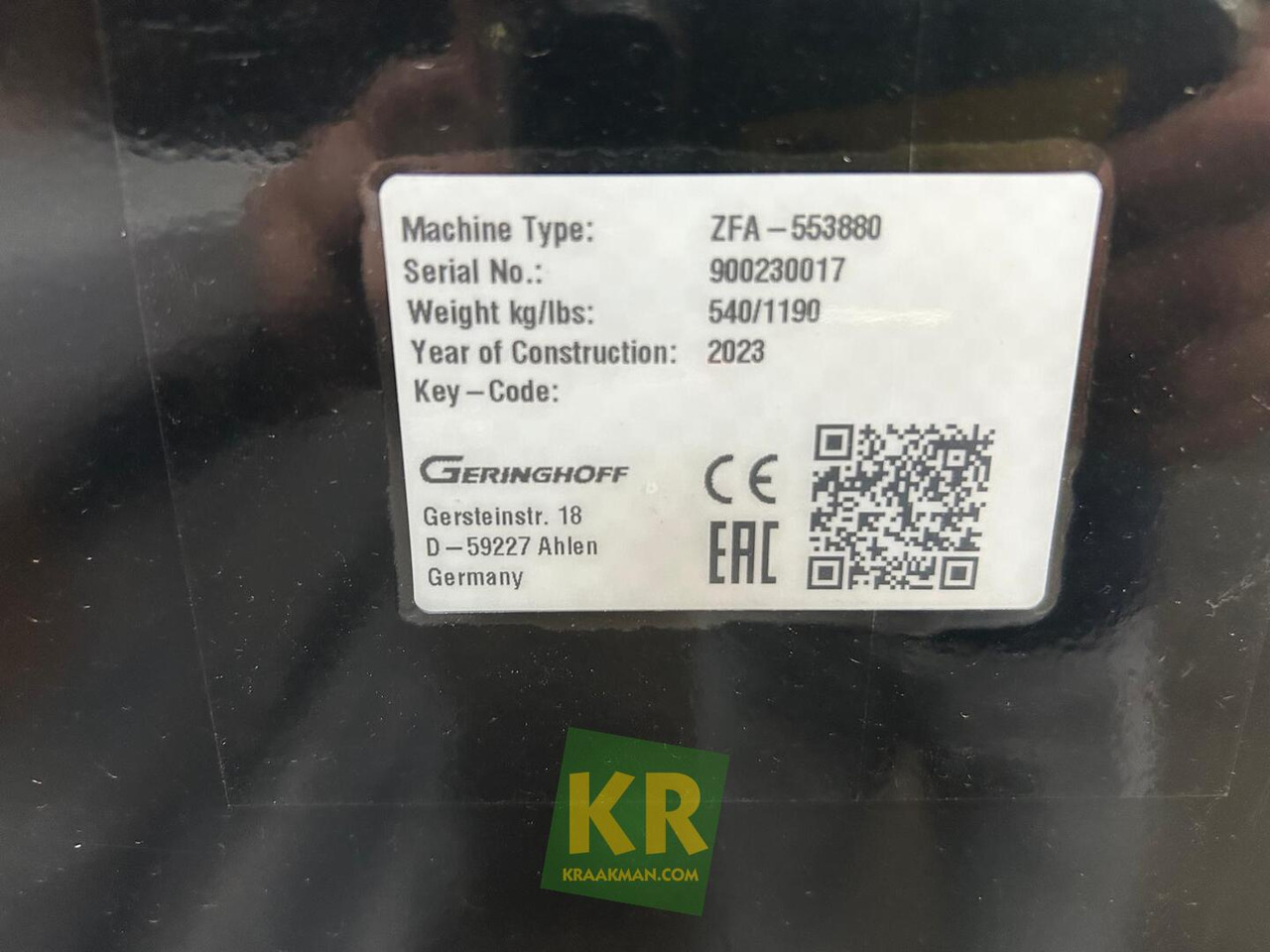 Overig Geringhoff - Tilbehør for forhøster: bilde 3 Overig Geringhoff - Tilbehør for forhøster: bilde 3