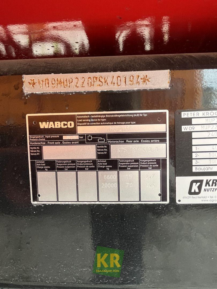 Overig Kröger - Landbruk tippvogn: bilde 3 Overig Kröger - Landbruk tippvogn: bilde 3