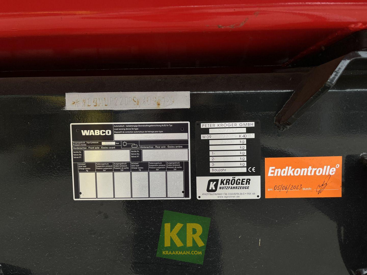 Overig Kröger - Landbruk tippvogn: bilde 2 Overig Kröger - Landbruk tippvogn: bilde 2