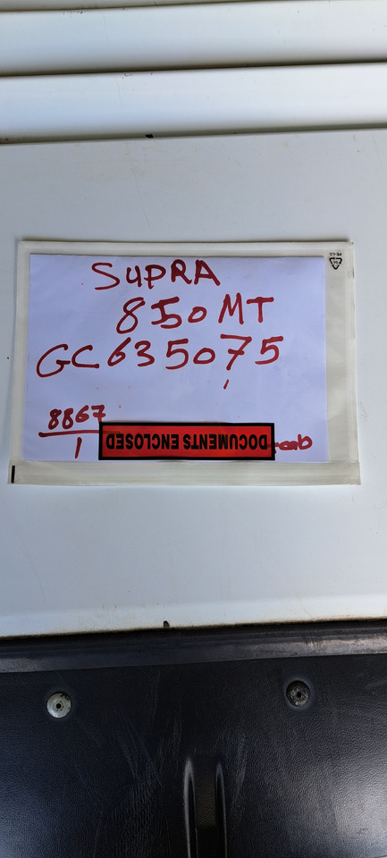 Supra 850 MT - Kjøle- og fryseaggregat for Lastebil: bilde 2 Supra 850 MT - Kjøle- og fryseaggregat for Lastebil: bilde 2