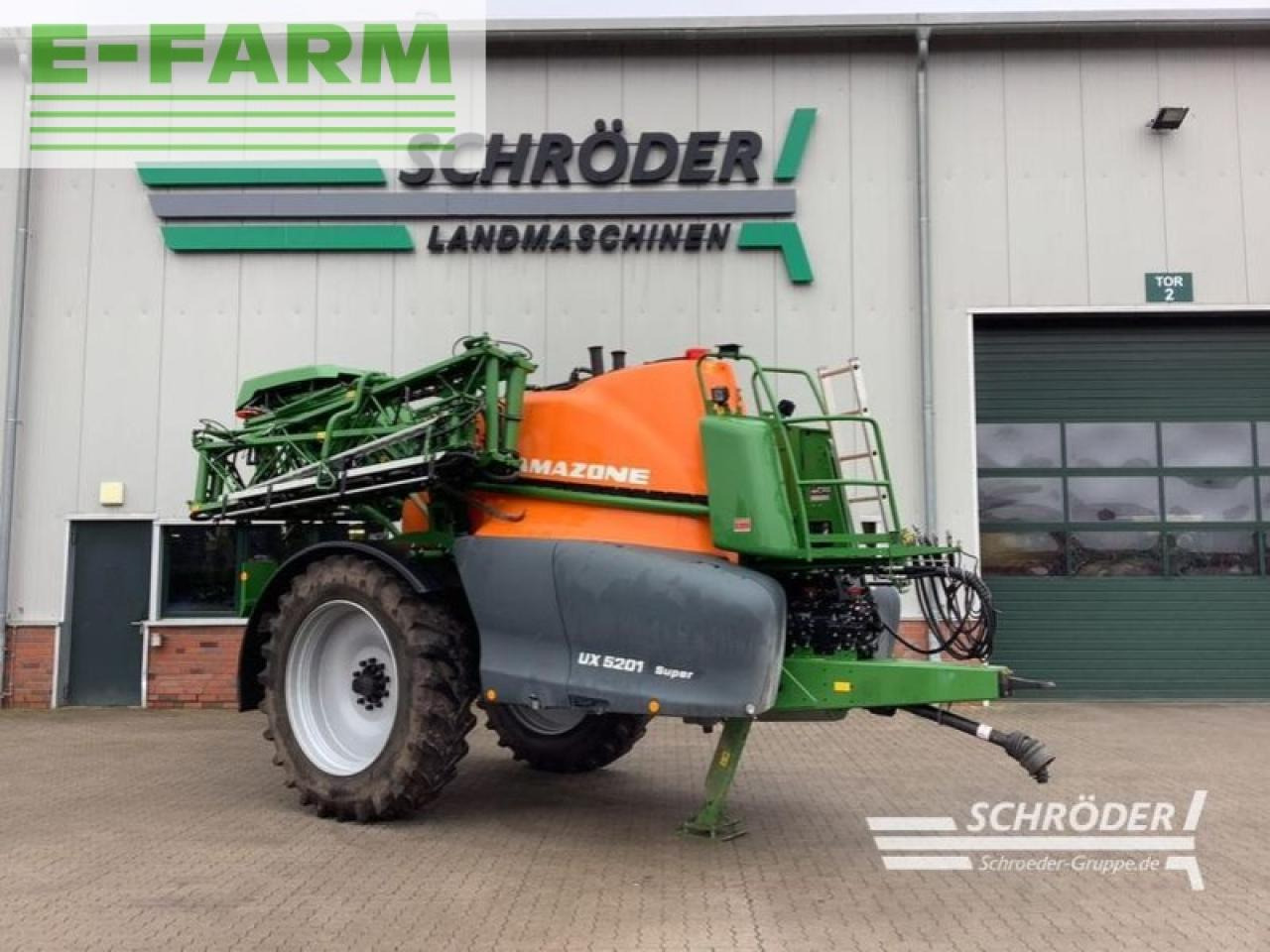 Amazone ux 5201 super - Trailersprøyte: bilde 1 Amazone ux 5201 super - Trailersprøyte: bilde 1