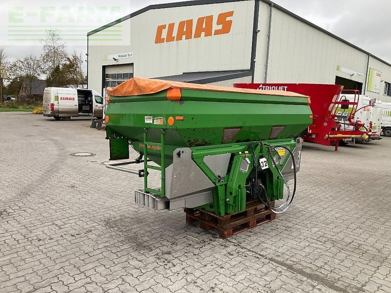 Amazone za-m 4200 ultra profis hydro - Gjødselspreder: bilde 2 Amazone za-m 4200 ultra profis hydro - Gjødselspreder: bilde 2