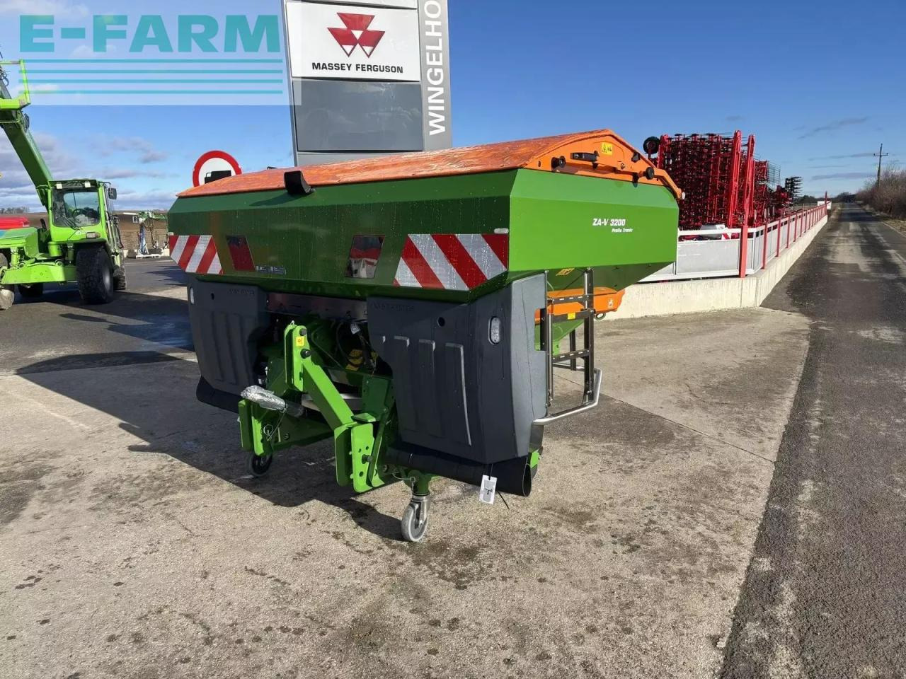 Amazone za-v 3200 profis tronic - Gjødselspreder: bilde 3 Amazone za-v 3200 profis tronic - Gjødselspreder: bilde 3