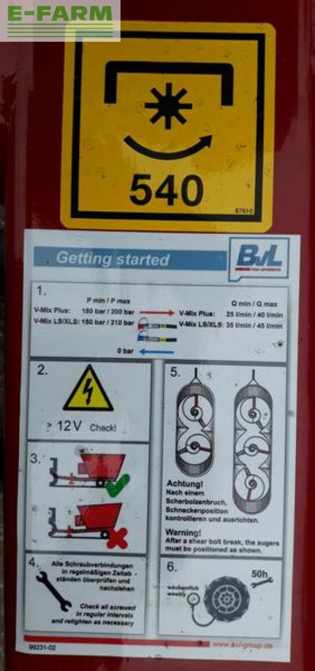 Fullfôrblander BVL - van Lengerich v-mix plus 27-2s: bilde 33