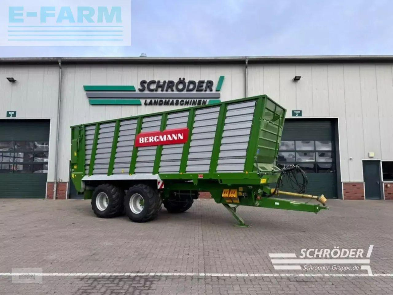 Bergmann htw 45 s - Landbruk tippvogn: bilde 1 Bergmann htw 45 s - Landbruk tippvogn: bilde 1